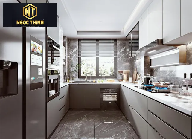 Tủ bếp acrylic Ngọc Thịnh